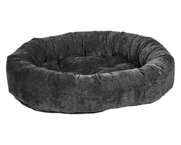 Donut Pet Bed Carbon Medium, 1 Count by Bowsers – Commercial Grade
