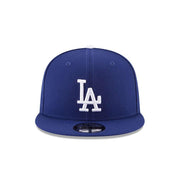 9Fifty Hat Los Angeles Dodgers Basic Snapback Adjustable Royal Blue Cap by New Era – One Size, Polyester, Blue/White, Model 11591043