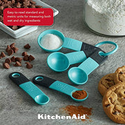 KitchenAid Aqua Sky/Black / Spoons / set of 5 Spoons