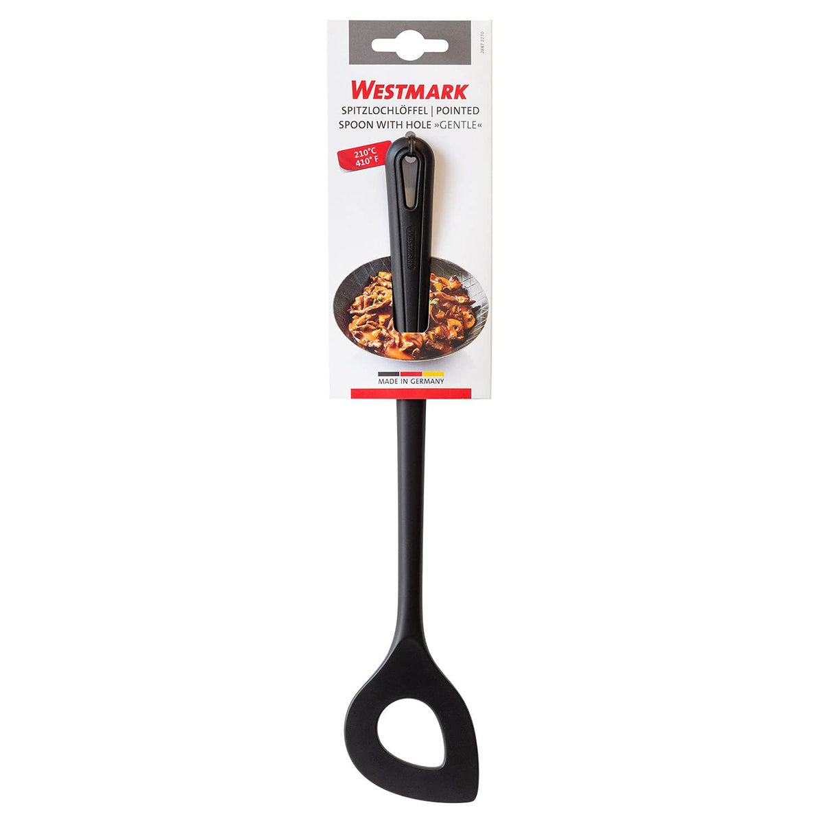 Pointed Spoon Gentle by Westmark – 11 x 1.9 x 0.4 inches, Multi-Ply, Black, Model 28872270