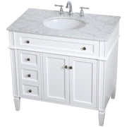 Elegant Decor 36" - Single / White / Modern Bathroom Vanities