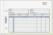 Rediform 7L721 Invoice Book, 5 1/2 x 7 7/8, Carbonless Duplicate, 50 Sets/Book