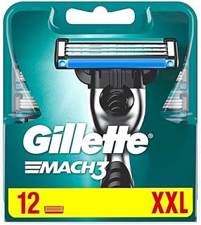 Gillette Mach3 Razor Blades XXL Pack of 12