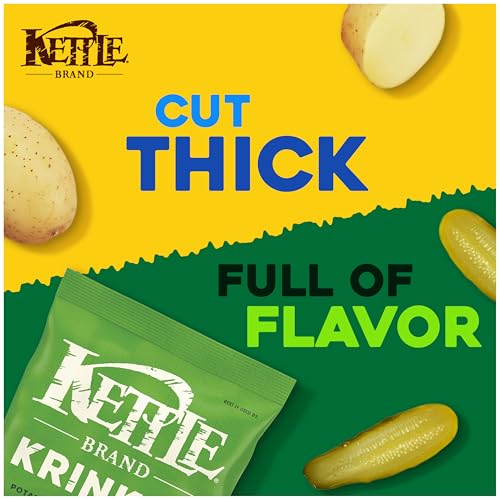 Kettle Brand Dill Pickle / 5 Ounce (Pack of 1) / Natural Potato