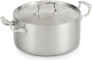 Vollrath 49441 Miramar Stainless Steel 7 Quart Casserole With Cover