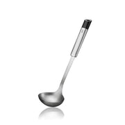 Ladel PRIMELINE by GEFU – L 33,5 Cm, B 9 Cm, Stainless Steel, Silver / Black, Model GF29211