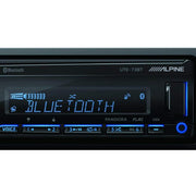 UTE-73BT Mech-Less Digital Media Receiver with Bluetooth® Wireless Technology by Alpine – Single DIN, Model 93684