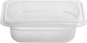 Cambro 1/9 Size Translucent Polypropylene Food Pan - 2 1/2"D