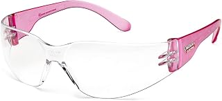 Lincoln Electric Women's Safety Glasses | Clear Lens | Lightweight| Pink Frame | Small |K3250-S