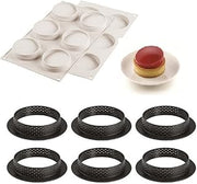 Silikomart 6 Mini Tart Glam Mould