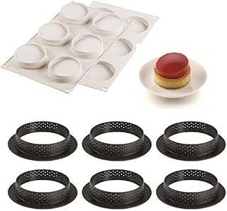 Silikomart 6 Mini Tart Glam Mould