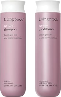 Living Proof Restore Shampoo & Conditioner Duo, Repairs & Strengthens, Adds Shine For All Hair Types