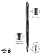 1927631 Air Rollerball Pen .7mm Black Ink Dozen by Uni-Ball – 1 Count (Pack of 1), paper, Black, Model SAN1927631