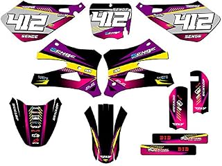 10-20 SR/FWE CX 50 SURGE Purple Complete Kit With Rider I.D. Compatible with Cobra | Senge Graphics Inc