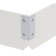 Bun Pan Extender Fiberglass Full Size 2-Section Divided Lengthwise - 3"H by MOLDED FIBERGLASS TRAY CO – 3.0 inches, Fiberglass, White, Model 1764011537