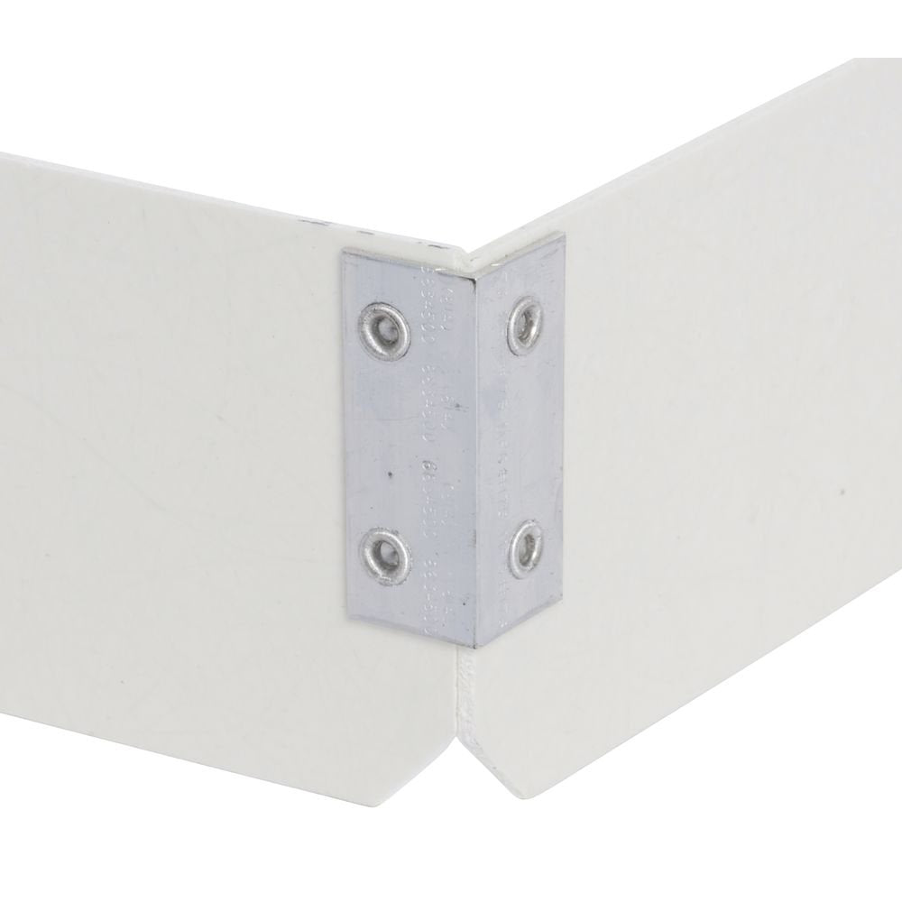 Bun Pan Extender Fiberglass Full Size 2-Section Divided Lengthwise - 3"H by MOLDED FIBERGLASS TRAY CO – 3.0 inches, Fiberglass, White, Model 1764011537
