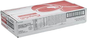 Campbells Reserve Wicked Thai Style Chicken and Rice Soup, 4 Pound -- 4 per case.
