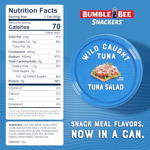 Bumble Bee Tuna Salad / 3 Ounce (Pack of 16) / 16 Tuna Fish