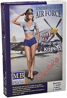 1:24 Scale Pin-up series, Kit No. 5 Patty Construction Set (Grey) by Masterbox