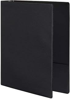 WLJ38349NHB - Wilson Jonesreg; 383 Basic D-Ring Binder with Label Holder, 3, Black