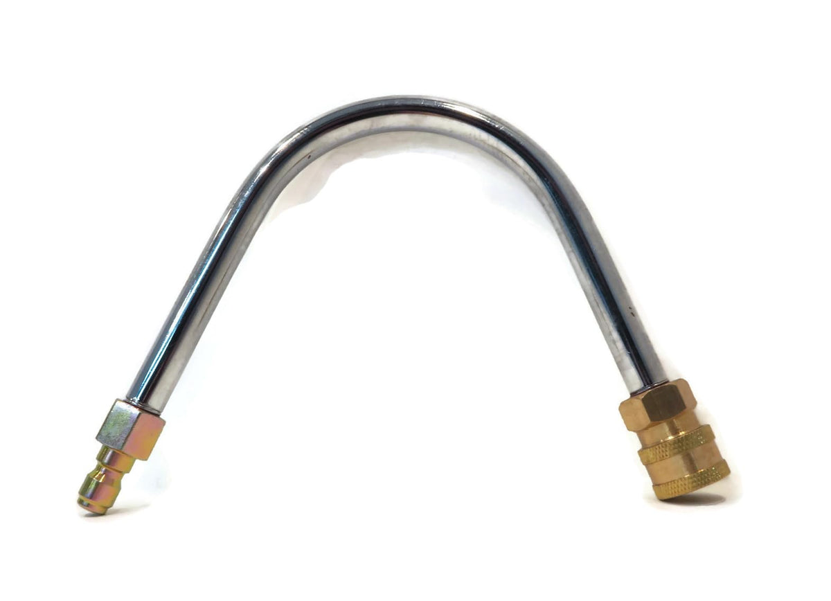BE Pressure Gutter Cleaner Attachment - 1/4" Plug Inlet by BE Power Equipment – 16"L x 6"W x 6"H, Model 85.400.007