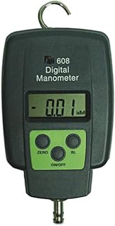 TPI Test Products International Digital Manometer, Gauge, Bklit LCD 608-1 Each