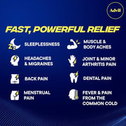 Advil Medication / 120 Count (Pack of 1) / 1 Ibuprofen