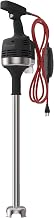 Immersion Blender, Black, Detachable Accessory Feature, 80 gal Capacity, 23" Shaft, Stainless Steel, Wall Mount Included, 3 Speeds, Electric
