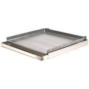 Cookware MC24-8 Lift-Off Griddle - 4 Burner Unit by Rocky Mountain – 27" x 24" x 1.5", Alloy Steel, Stainless Steel, Model 040-003
