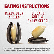 David Ranch,Salted / 5.25 Ounce (Pack of 2) / Tan, Black Sunflower Seeds