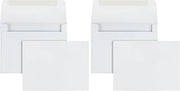 Quality Park Invitation Envelopes, #5.5, White, 4.375 x 5.75 inches,Box of 100 (36217) (Pack of 2)