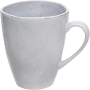 Cosy & Trendy Theodora Grey Set of 6 Stoneware Glasses, 43 Cl
