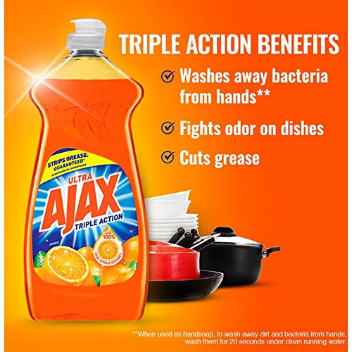 Ajax Orange / 28 Fl Oz (Pack of 9) / 9 Dish Soap