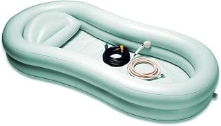 Medline MDS81820 Vacuum E-Z Bath System Shower and Pillow