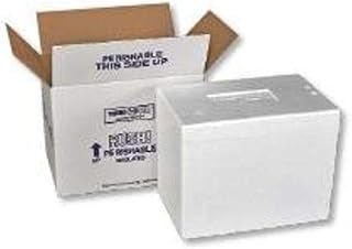 Polar Tech Thermo Chill 247/T37C Medium Insulated Foam Container, 17" Length x 10" Width x 12-3/4" Depth