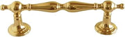 Imex The Fox b-76013 – manillón torneado Brass Brightness, 300 mm)