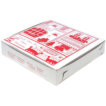 10" Pizza Box by Rock Tenn – white, Model 136577