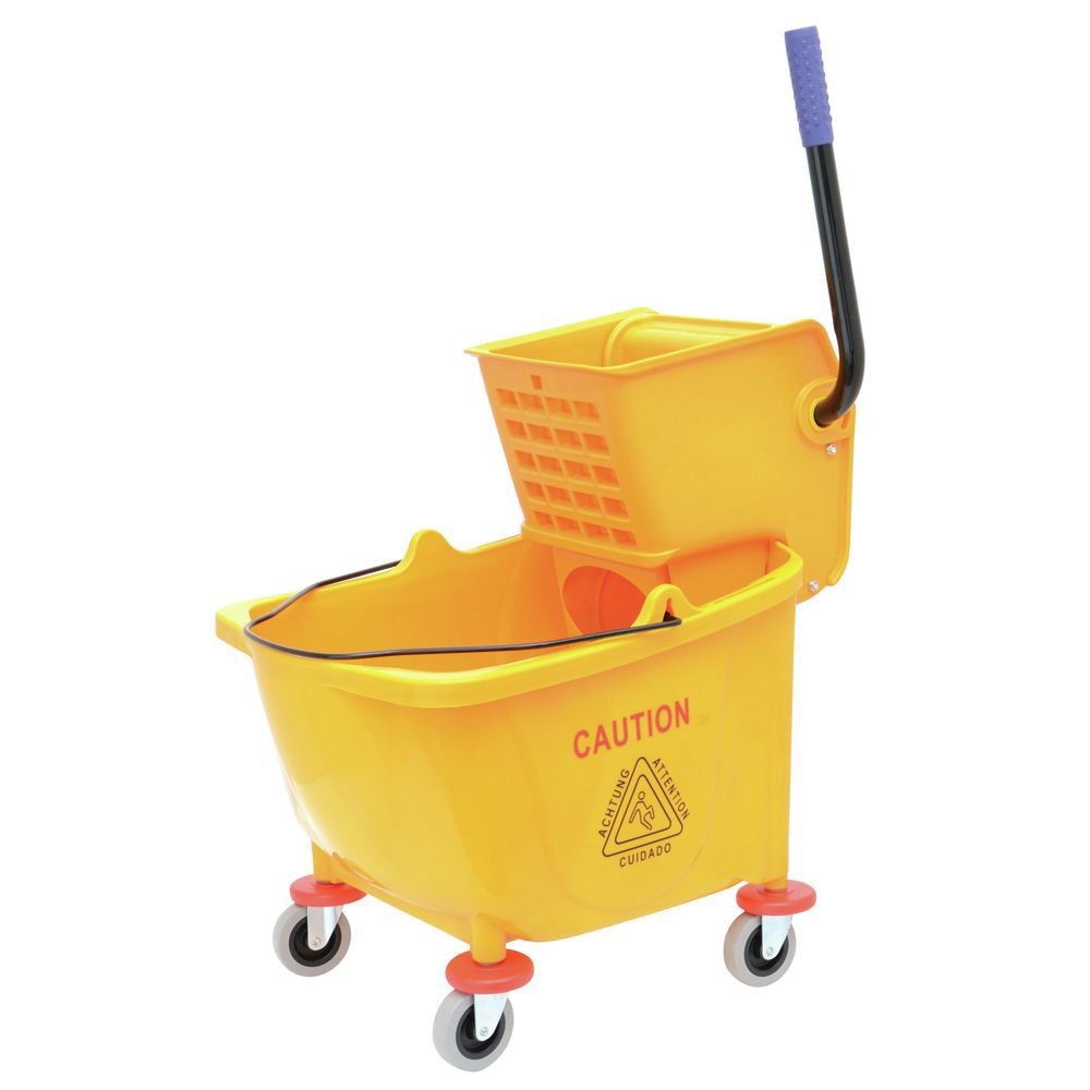 HUBERT 34 QT / Yellow / 34.0 quarts Buckets