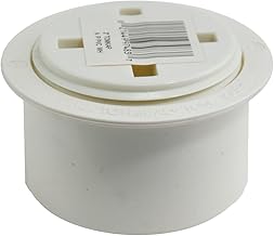 Rectorseal Tom-Kap 97483 Threaded Cleanout Adapter Fitting, Easy Application, Plumbing, 3"