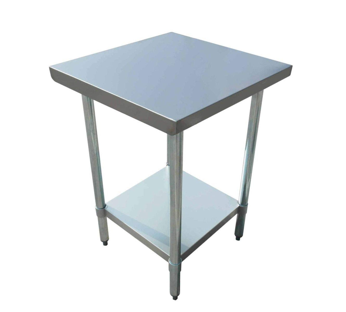 24-Inch Commercial Work Table by Adcraft – Stainless Steel, Model WT-2424-E