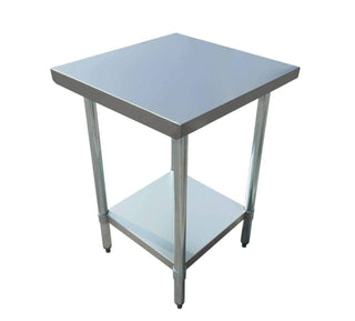 24-Inch Commercial Work Table by Adcraft – Stainless Steel, Model WT-2424-E