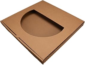 Southern Champion Tray 143773 16x16 Windowed Pizza Box, White, Plain Corrugated, Disposable, Sturdy (Case of 50)