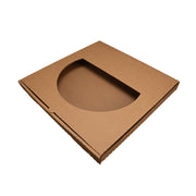 16x16 Windowed Pizza Box by SOUTHERN CHAMPION TRAY – 16" x 16", Corrugated, Kraft, Pack of 50, Model 143773