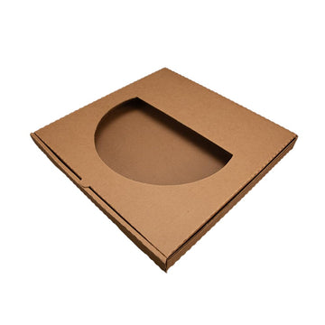 16x16 Windowed Pizza Box by SOUTHERN CHAMPION TRAY – 16" x 16", Corrugated, Kraft, Pack of 50, Model 143773