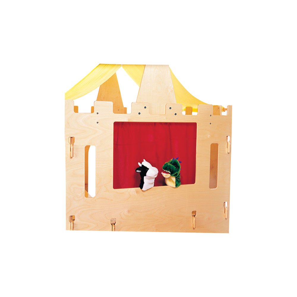 KYDZ King Castle by Jonti-Craft – 60 inches x 57 inches x 70 inches, Wood, Beige, Model 2492JC