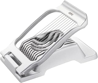 GEFU Egg Slicer EGGI | Cuts Even 4 mm Slices | For Eggs, Mushrooms, Potatoes & Strawberries | Stainless Steel Cutting Wires, Dishwasher Safe