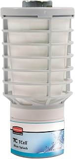 Rubbermaid Commercial Products CirculAir 90 Air Care Refill, Blue Splash | Automatic Air Freshener, Room Deodorizer, Odor Neutralizer