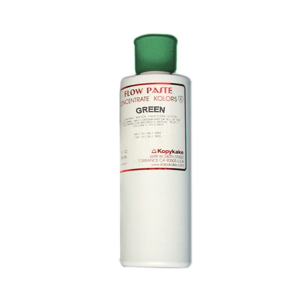 Kroma Flow 9 oz Green Paste by Kopykake – Green Leaf, Model FPGRE