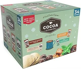 COCOA CLASSICS Cocoa Mix, Variety Pack, 34 ct.