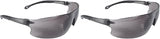 Radians RS1-21 Smoke Safety Glasses, Anti-Fog, Scratch-Resistant Smoke Anti-fog (Pack of 2)
